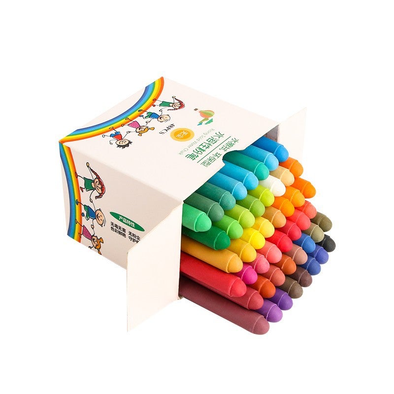 Teacher Water-Based Chalk Kidsren'S Teaching Colorfulful Bright Environmentally Friendly Dust-Free Baby Brush Water-Soluble Erasable Chalk - Image 1