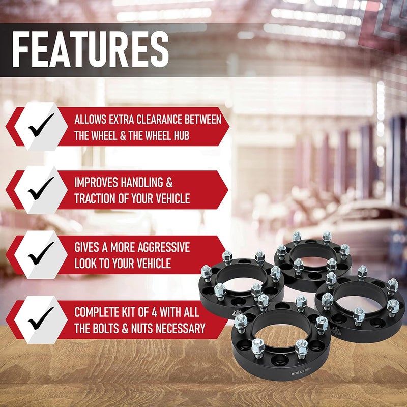 AA Ignition Wheel Spacer Set for Toyota Vehicles - Image 2