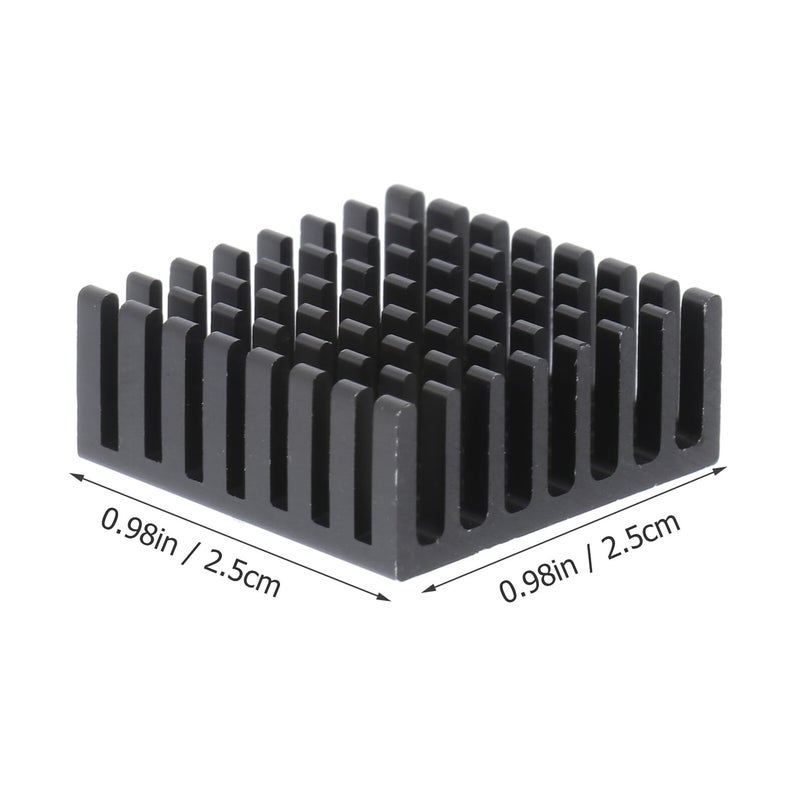 Aluminum Heat Sink Cooler 10PCS for IC Chip Triode Electronics Cooling - Image 3