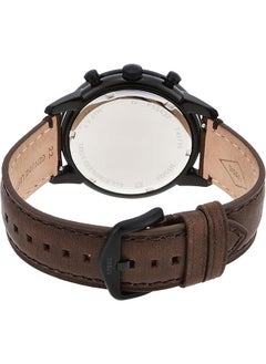 FOSSIL Men's waterproof genuine leather quartz watch -FS5437  - Image 2