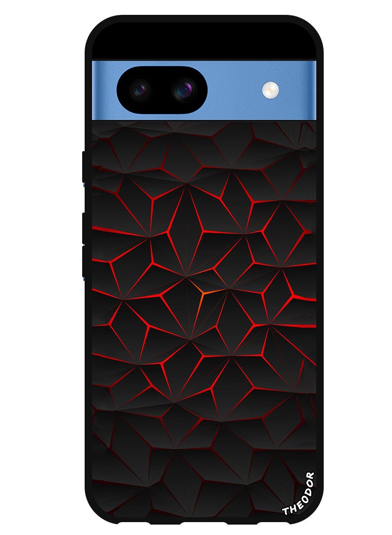 Theodor Protective Case Anti Scratch Shock Proof Bumper Cover For Google Pixel 8a Abstract 6 - Image 1