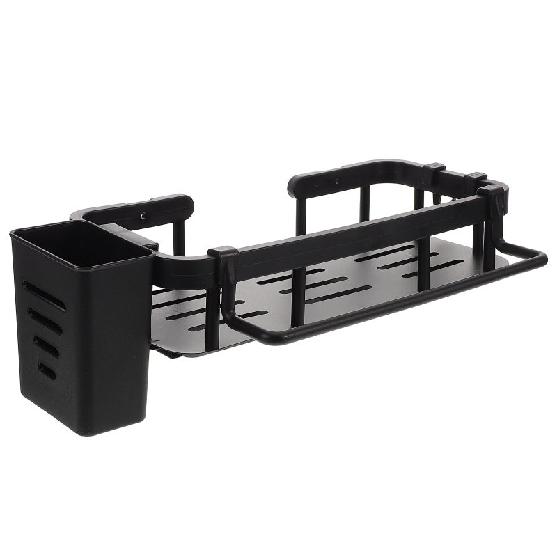 Wall Adhesive Shelf for Shower, Space-Saving Floating Rack in Bathrooms and Kitchens - Image 1