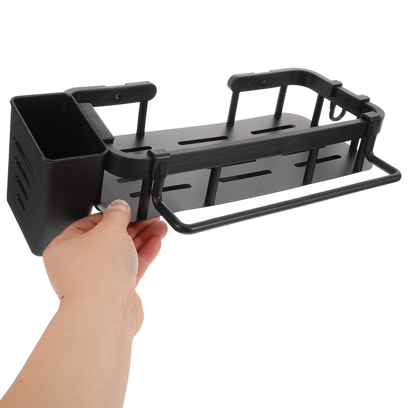 Wall Adhesive Shelf for Shower, Space-Saving Floating Rack in Bathrooms and Kitchens - Image 4