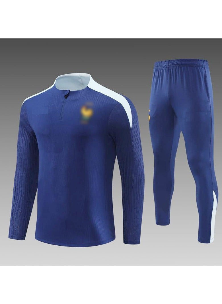 Generic Football Sweatsuits Geometric Pattern Regular Knit Fabric Slight Stretch 