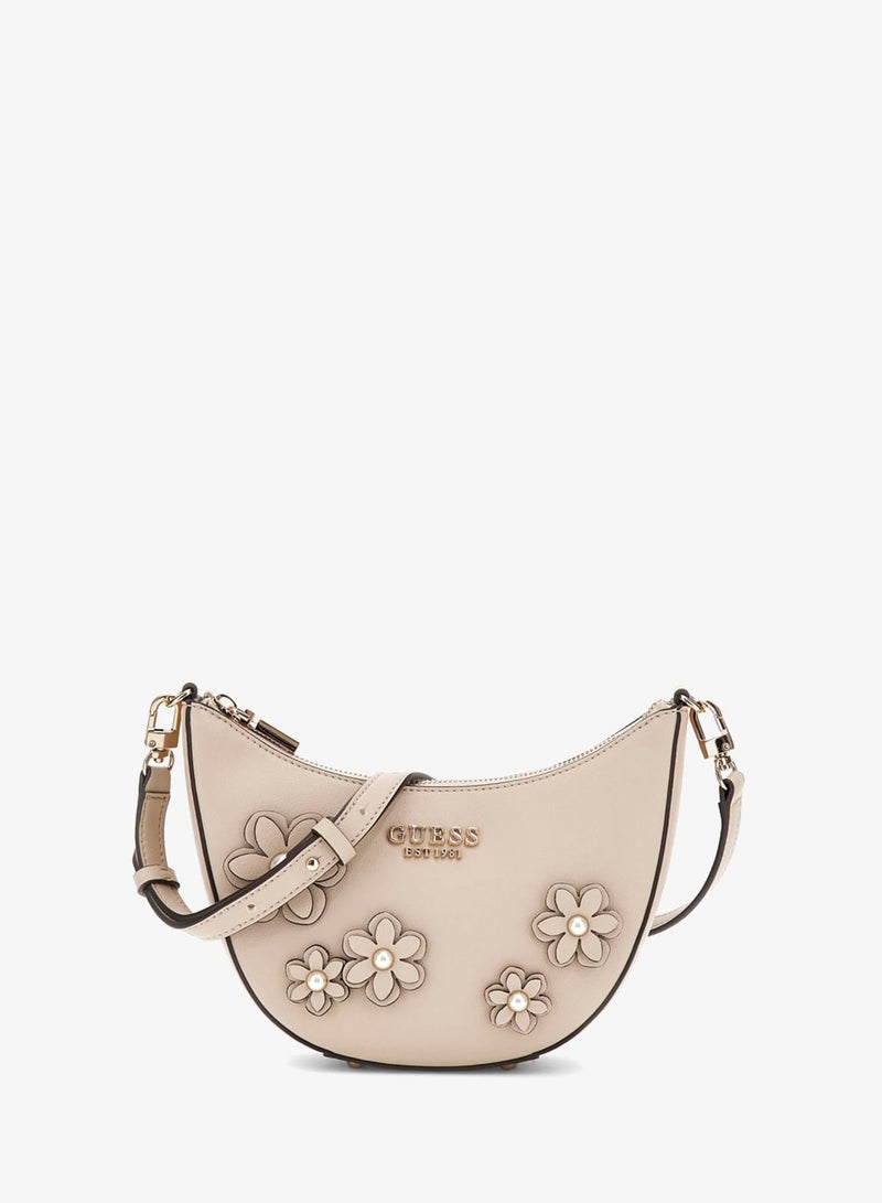 GUESS Zaria Mini Top Zip Shoulder Bag - Image 1