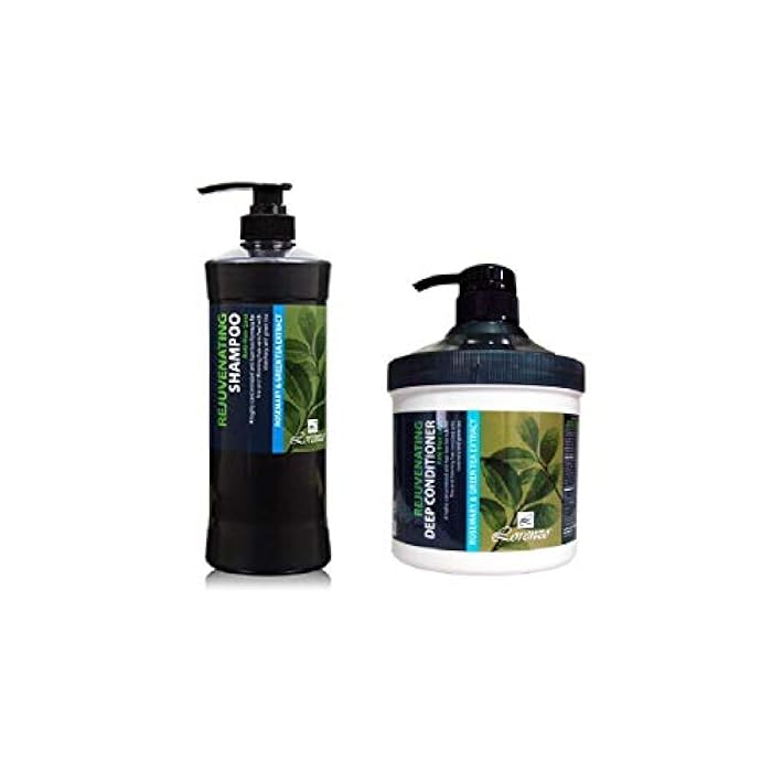 Lorenzo Rejuvenating Shampoo and Conditioner Set For Anti-Hair Loss - Image 3