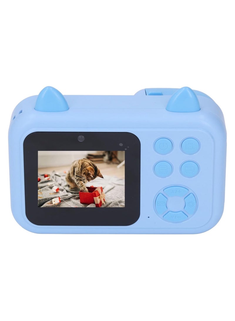 Small 24MP Digital Camera HD Photo Video Recording Camera with Multiple Special Effects for Creative Play Children (Blue)  - Image 5