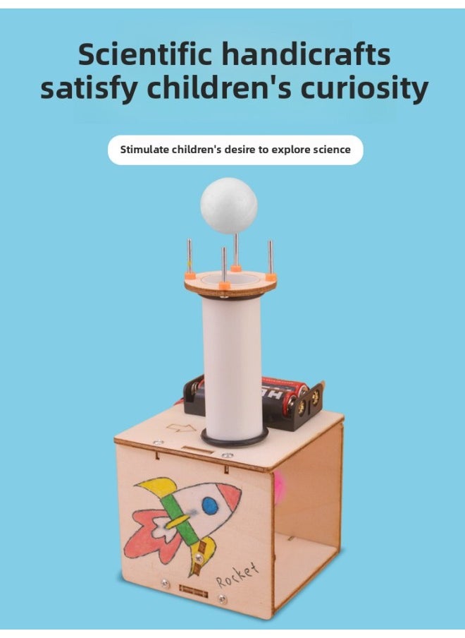 null - # Science And Technology Making Small Inventions Students Handmade Material Package Children Stem Science Experiment Suit Equipment Circuit Play-Specifications:Traffic Traffic Traffic Traffic Lights - Image 1
