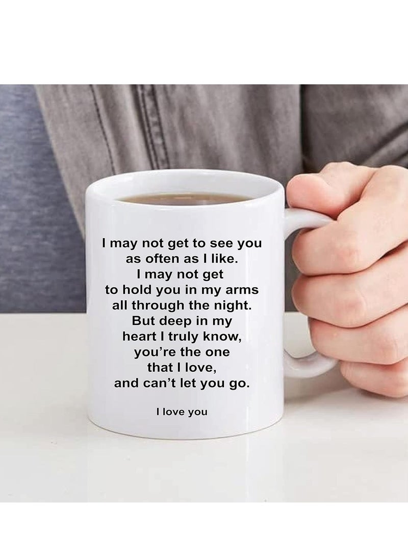 PRINTSHOP4ME I TRULY KNOW. YOU'RE THE ONE THAT I LOVE, AND CAN'T LET YOU GO - Printed Ceramic Mugs with Love Quotes  - Image 5