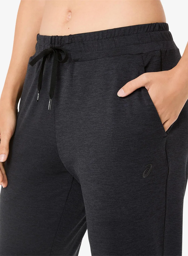 Asics PERFORMANCE BLACK HEATHER Refined Texture Joggers for Women | Best Price UAE