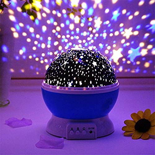 RGKJAS Easy SHOPE Star Master Night Light Lamp Projector Star Light Rotating Projector Star Lamp with Colors and 360 Degree Moon with USB Cable for Kids Room(Multi Color) - Image 4