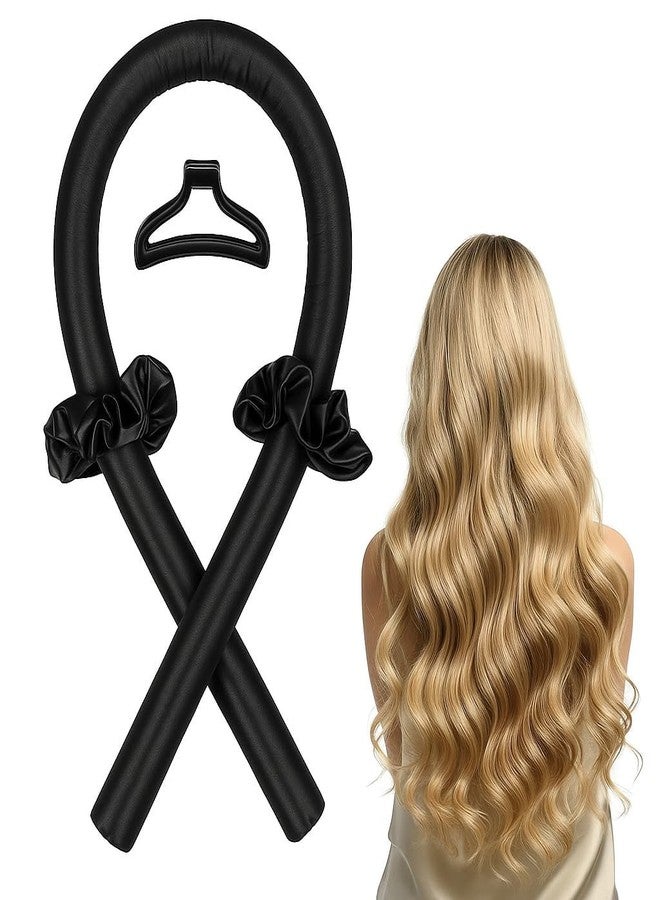 MBKOH Heatless Hair Curler for Women – Satin Curling Rod Headband with Accessories | No-Heat Silk Ribbon & Soft Foam Rollers | Overnight Heatless Curlers for Long Hair, Natural Waves & Frizz-Free Curls - Image 1