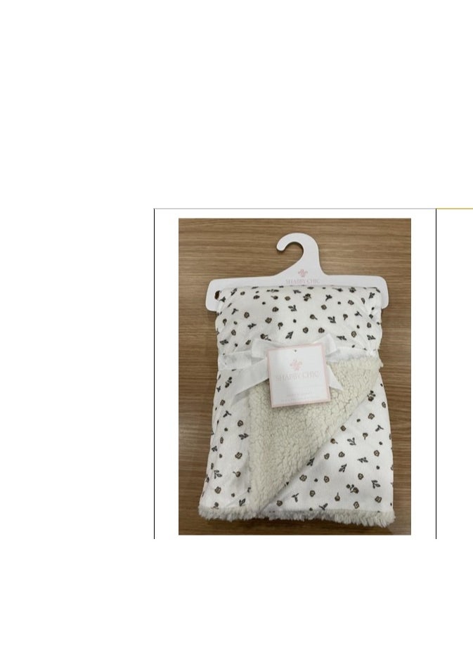Generic - Unisex Baby Blanket Super Soft Warm Breathable Receiving Blankets for Stroller, Infants and Toddlers Size 76.2*101 cm model AT4533-SC - Image 1