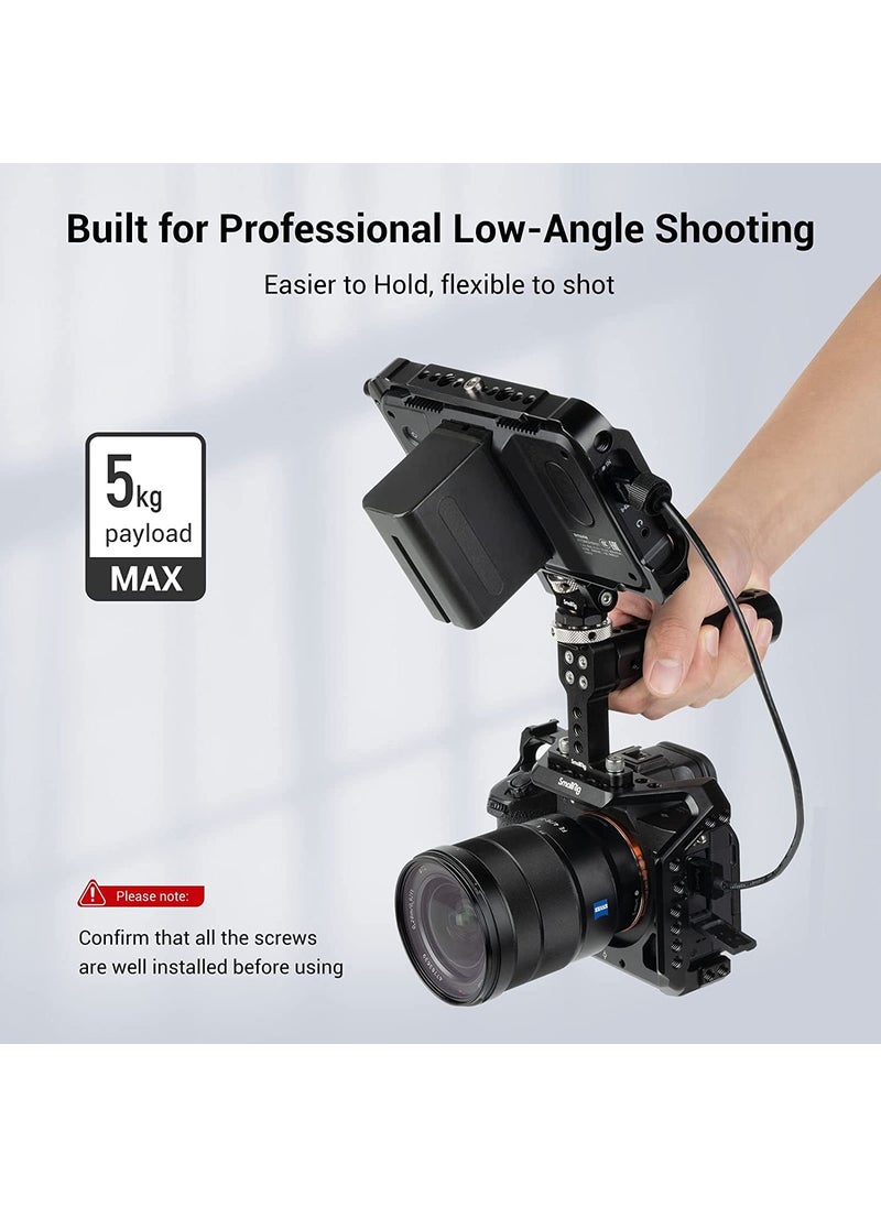 SMALLRIG SmallRig Camera Top Handle Grip, DSLR Cage Handle with Cold Shoe Mount for Camera Rig - 1638  - Image 3