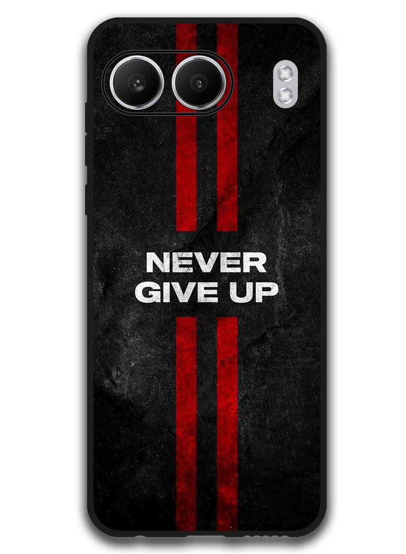 Theodor Protective Case Anti Scratch Shock Proof Bumper Cover For OnePlus Nord 4 Never Give up stripes - Image 1
