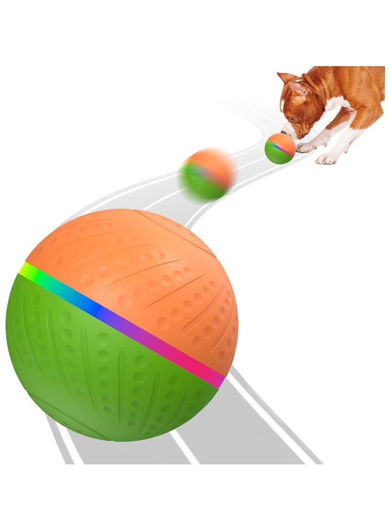 SYOSI Dog Toy Ball 2023 Upgraded Radar Sensor Interactive, Smart Dog Toy Ball, Self Rolling Ball for Large Dog, Active Moving Dog Toy with LED Lights, Type-C Rechargeable - Image 1