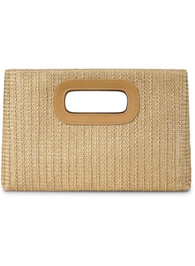Arabest Top Handle Clutch Handbags for Women, Evening Handbag Shoulder Crossbody Purse with Gold Chain - Image 1