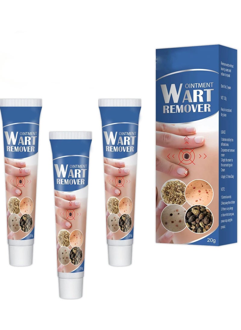 Excefore 3Pcs wart Remover,plantars wart Remover for feet,Hand wart Remover,Warts Remover,wart Removal Products,eliminador de verrugas,wart Remover Freeze Off,wart Removal Cream  - Image 1
