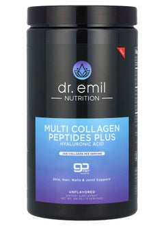 DR EMIL NUTRITION Multi Collagen Peptides Plus Hyaluronic Acid Unflavored 316.5 g 
