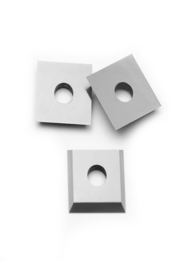 CDBP 12mm Square Straight Carbide Inserts Cutters Knives with 4 Cutting Edge 12×12×1.5mm-35° for Replacement for Woodworking Fits Spiral Helical Planer Cutter Head, 10pcs - Image 2