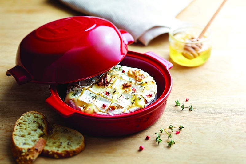 Emile Henry 0.6 Qt. Cheese Baker | Burgundy - Image 5
