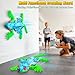 TWFRIC Wall Climbing Gecko Lizard The Rechargeable Remote Control Car Toy Exciting RC Crawlers for Kids Ages 6 Up Unlock Endless Fun Perfect for Halloween Christmas Birthday Gifts Blue - Image 4