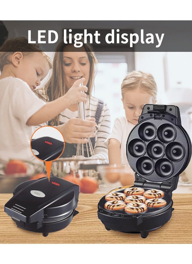 DSP 2 in 1 Snack Maker With Removable Plates for Donut,Biscuit,Cartoon Cake, Indicator Lights,Non-Stick Coating and Auto Temperature Control,600W KC1103 Black  - Image 4