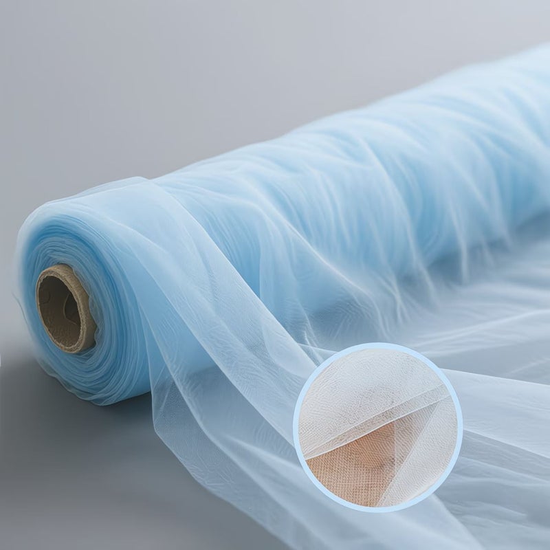 Champagne Golden Decorative Fabric Roll 790.55 Inch For Wedding Arch Curtain Table Decor - Image 1