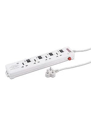 HILEX Hilex Extension Cord 4 Socket 4 Switch with Fuse 45 Meter Wire LED Indicator Individual Switches Universal Sockets Extension Cord HEPL6615  - Image 1