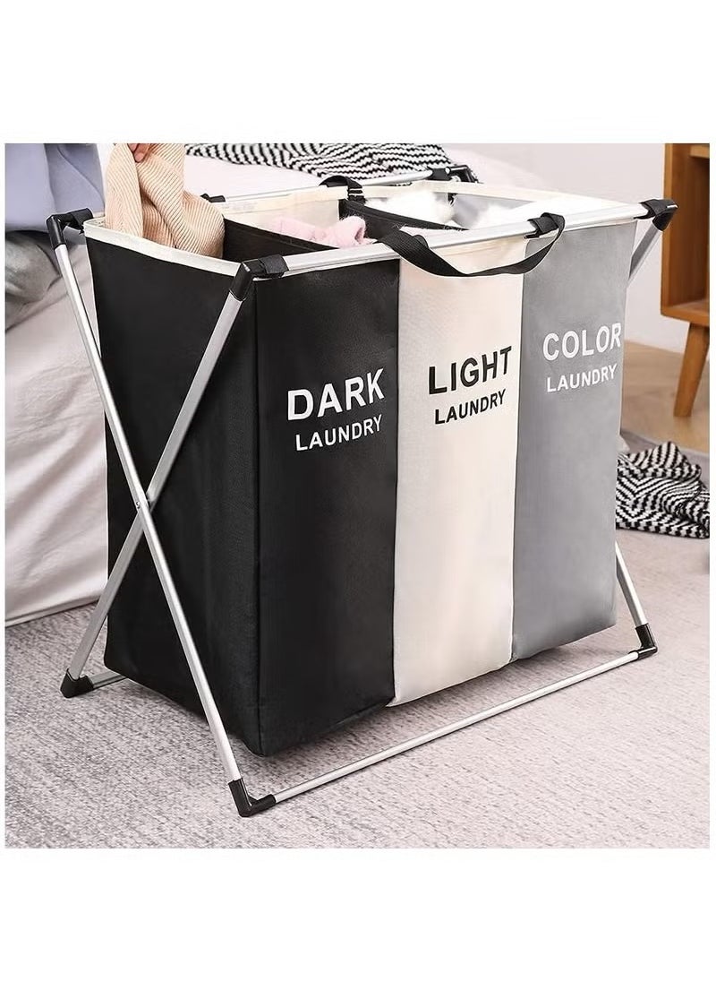 Cozara Laundry Storage Basket Multicolour 60x60x39cm  - Image 2