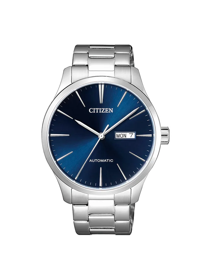 سيتيزن Men's Analog Round Shape Stainless Steel Wrist Watch NH8350-83L 40 Mm