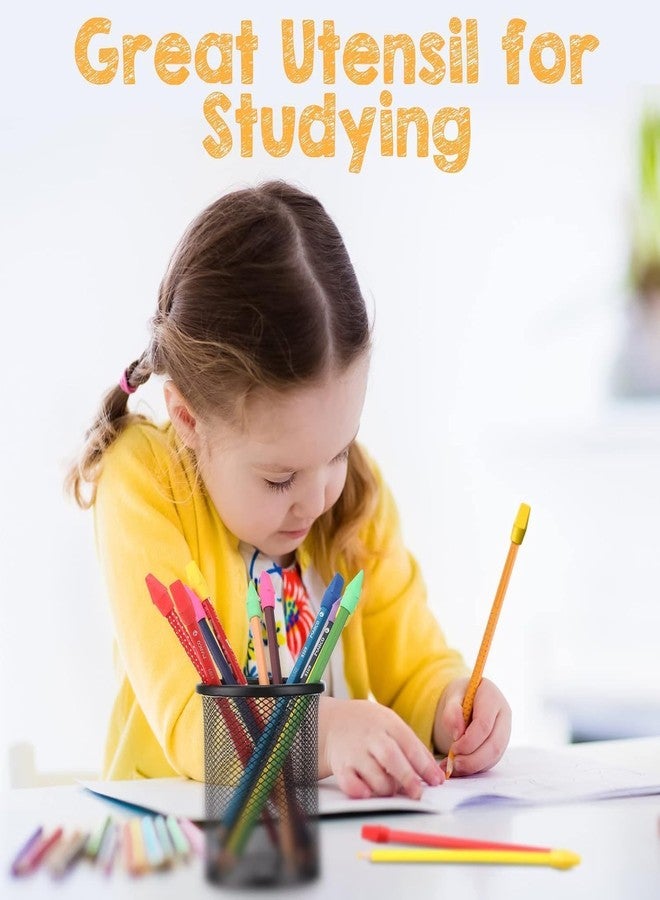 BLIXAR Pencil Top Erasers Colored Cap Pencil Eraser Toppers Pencil Studying Supplies for Kid Students Teacher School Classroom (Pack of 20-Multicolor) - Image 5