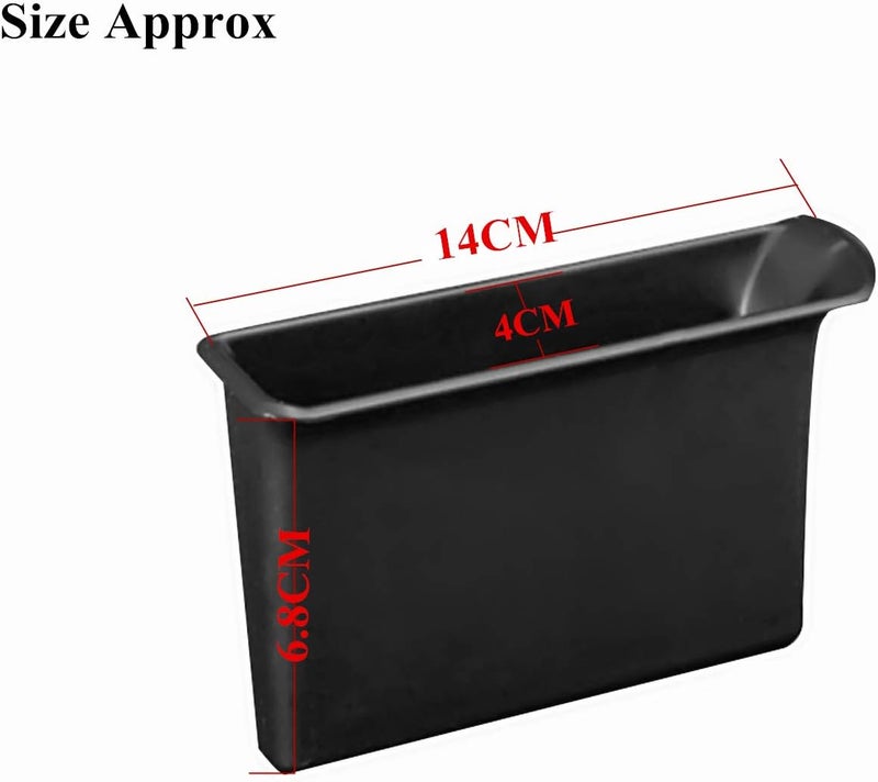 YOCTM for Suzuki Jimny JB64 JB74W 2019 2020 2021 2022 2023 Accessories Front Row Door Side Storage Box Handle Pocket Armrest Phone Container Black - Image 5
