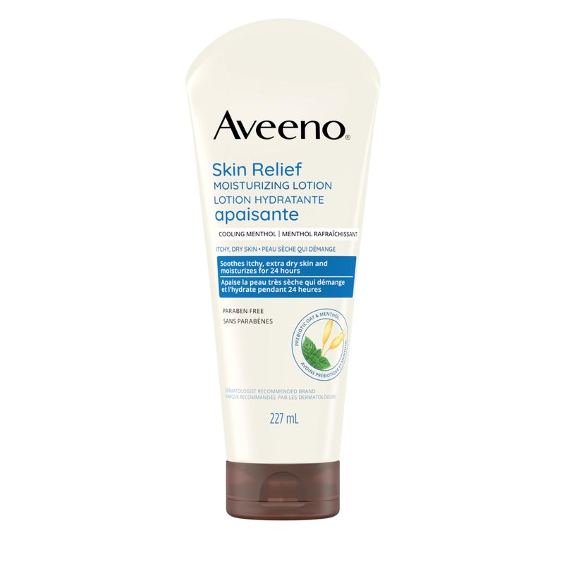 Aveeno skin relief moisturizing lotion with menthol, 7.67-oz. tube - Image 1