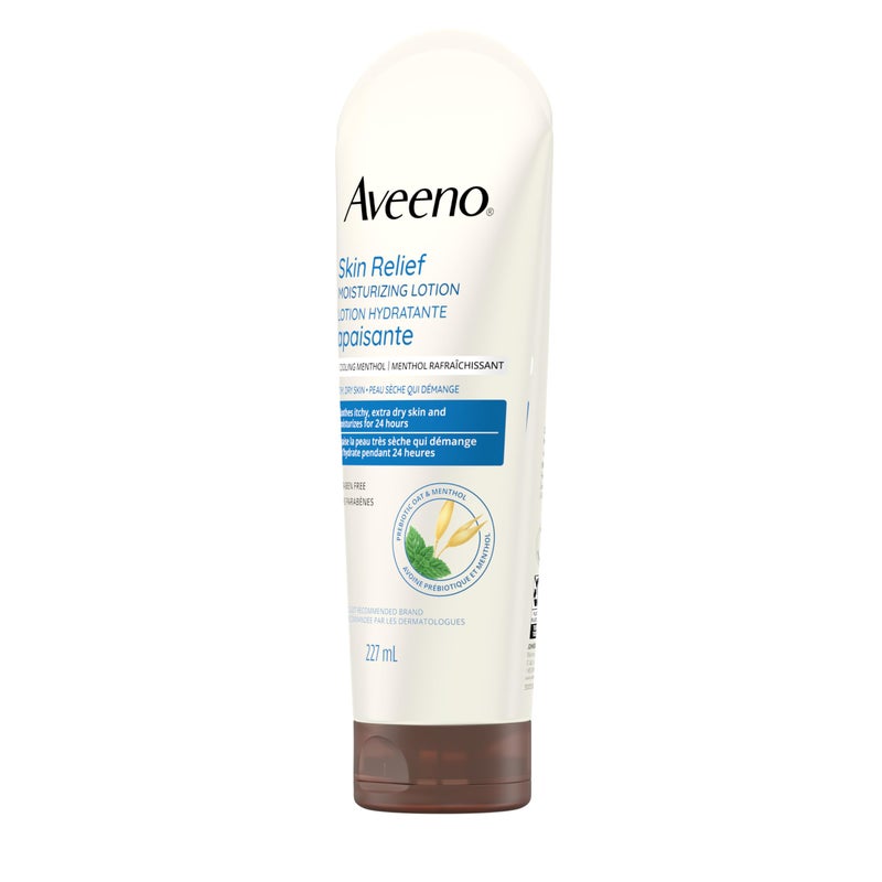 Aveeno skin relief moisturizing lotion with menthol, 7.67-oz. tube - Image 5