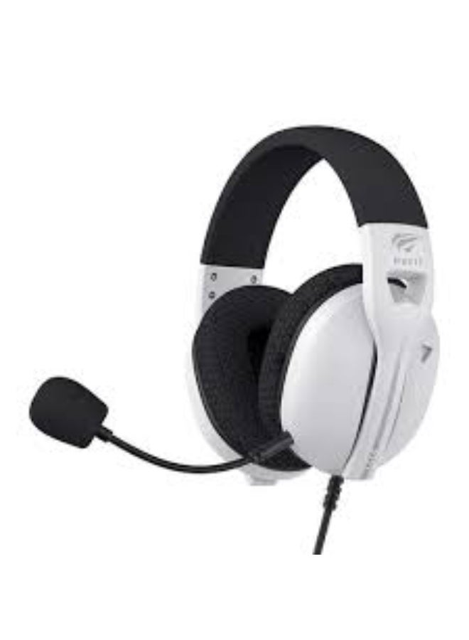Havit Gamenote Fuxi-H5D 3.5mm Wired Gaming Headphones with Microphone – Black & White