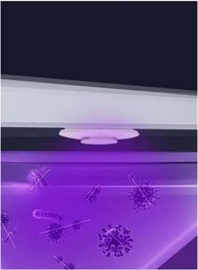 Generic Smart toilet UV sterilizer, negative ion odor removal, rechargeable disinfection lamp  - Image 2