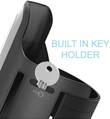 Mmobiel MMOBIEL Arm Phone Holder for Running Compatible with Samsung Galaxy S21 Ultra  A71  A22  A13  A12 and Other Models up to 75 inch  Stretchable Running Phone Armband Incl Key Holder  Black  - Image 5