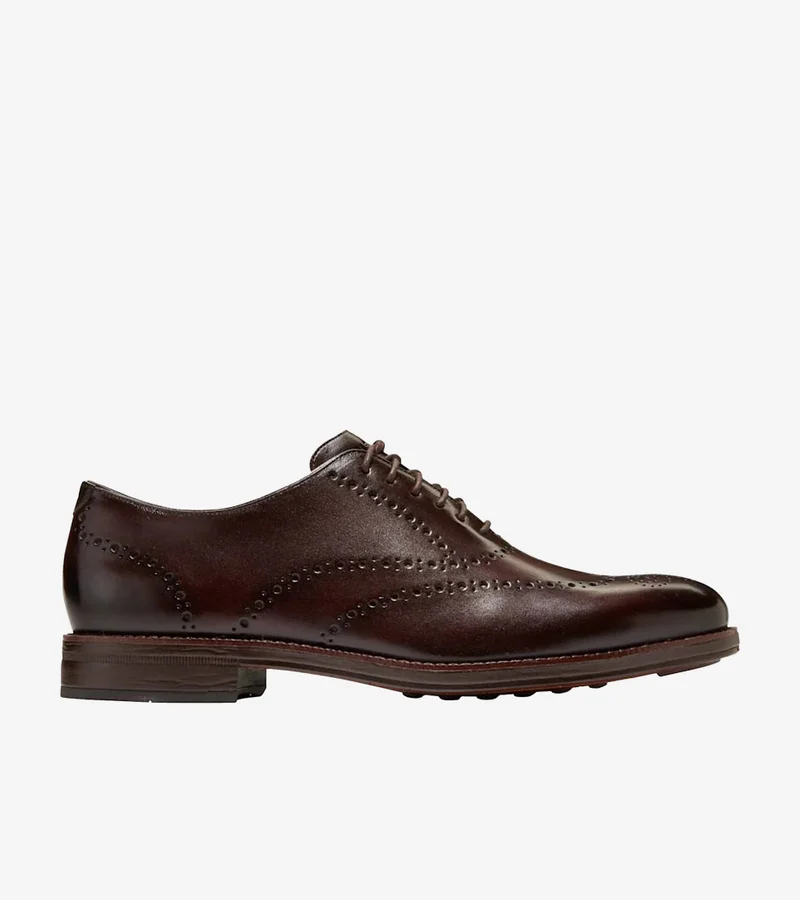 Cole Haan Men's Ledley Grand Brogue Wingtip Oxfords