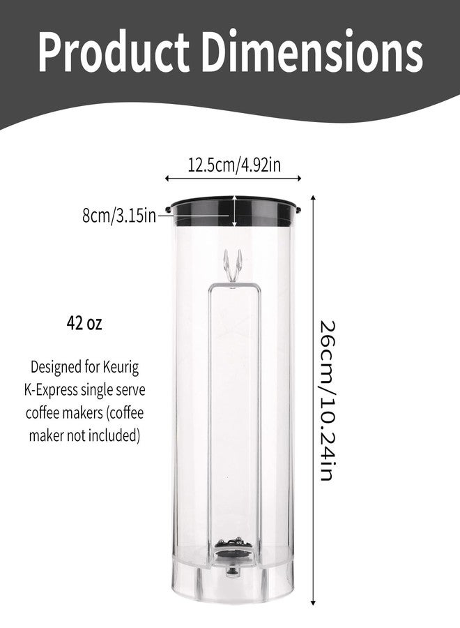 Penitue Replacement Water Reservoir for Keurig K-Express Coffee Maker, Replacement Water Tank with Black Lid Part Accessories Compatible with Keurig K-Express Coffee Machine Only - Image 2