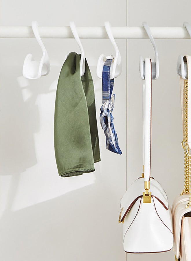 Bag Hanger, Closet Tote Bag Rack Holder White  - Image 4