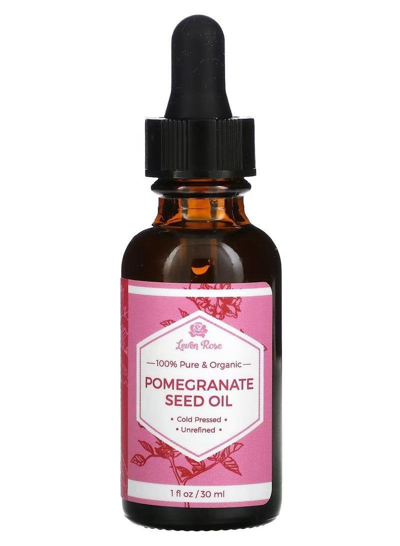 ليفن روز زيت بذور الرمان العضوي والنقي