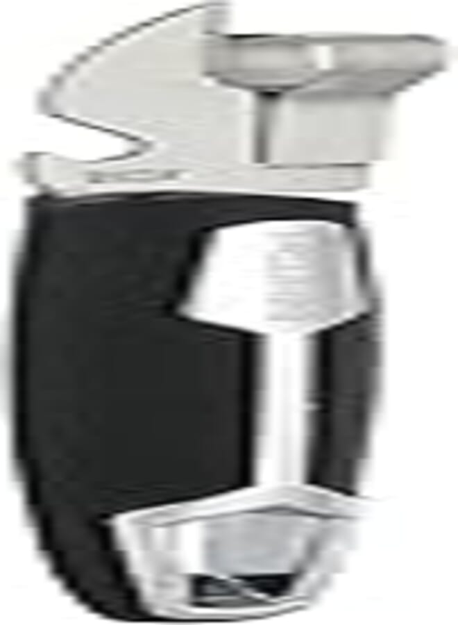 PEDRINI Pedrini 922.81 can opener and bottle opener, stainless steel, black