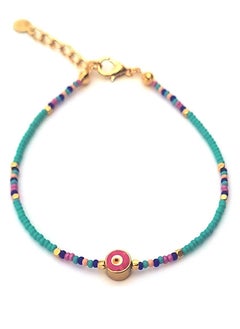 Long Size Evil Eye Anklet