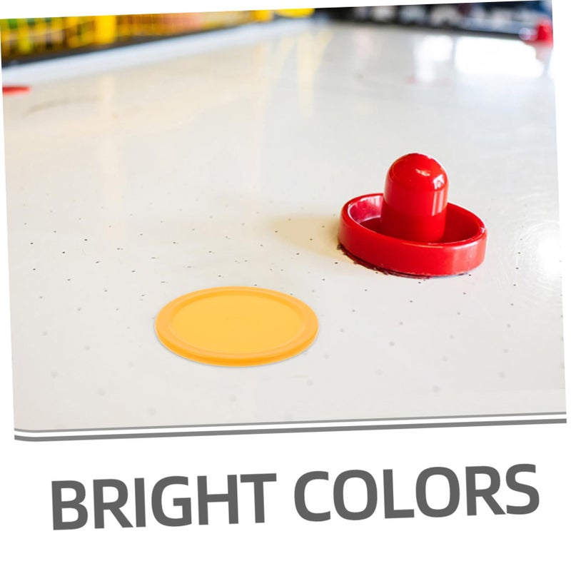 10Pcs Plastic Ice Hockey Pucks for Table Hockey Game Indoor Outdoor Sports Accessories - Image 3
