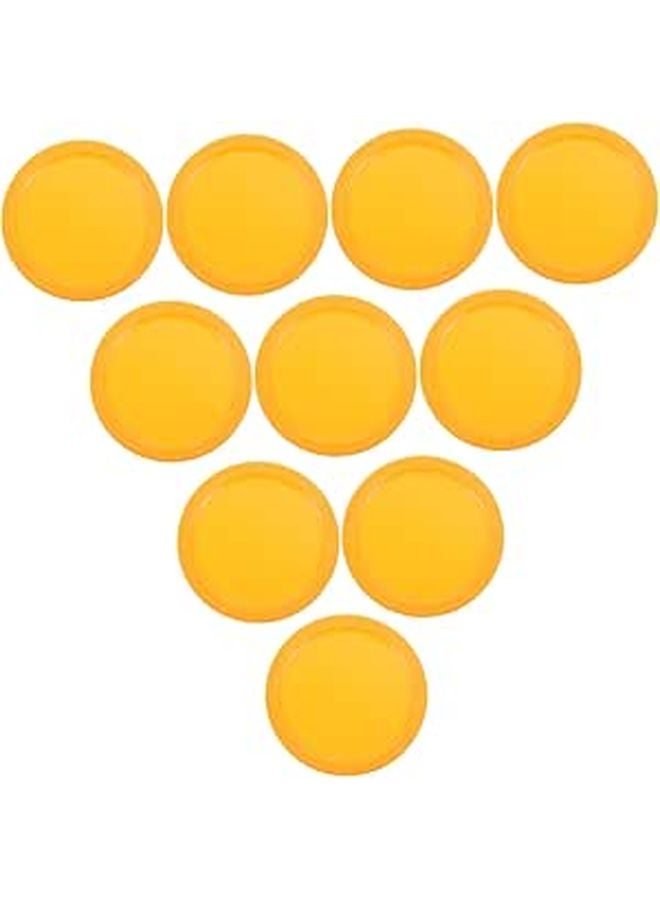 10Pcs Plastic Ice Hockey Pucks for Table Hockey Game Indoor Outdoor Sports Accessories - Image 1