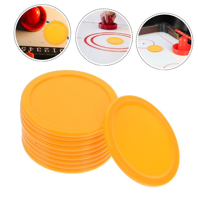 10Pcs Plastic Ice Hockey Pucks for Table Hockey Game Indoor Outdoor Sports Accessories - Image 4