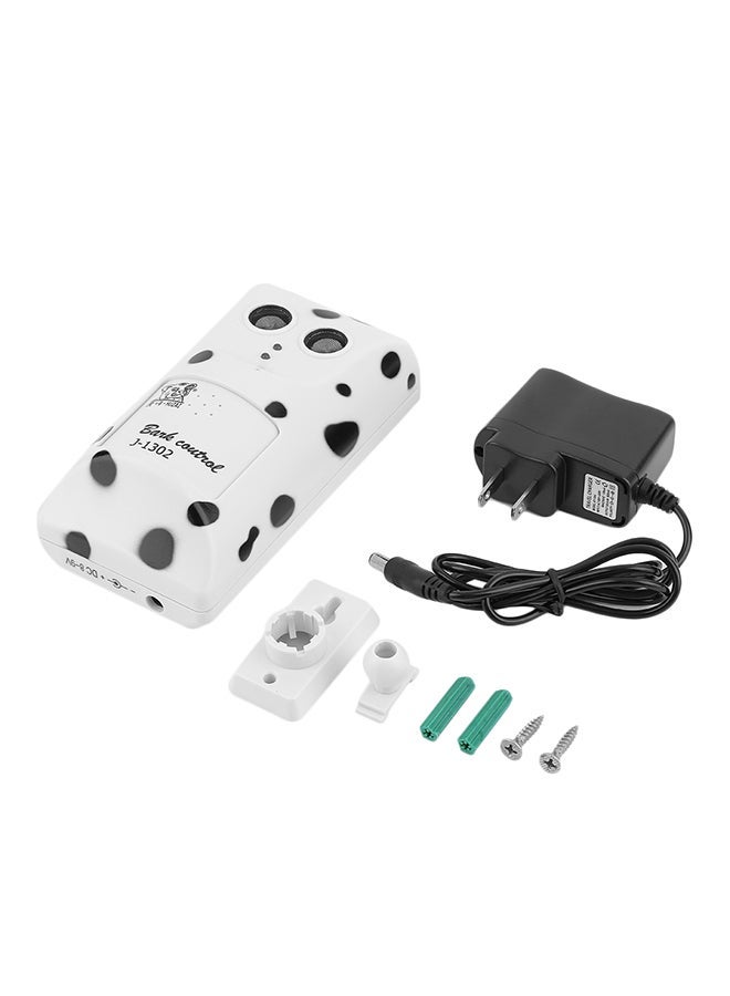 NIBEMINENT Ultrasonic Anti No Bark Silencer White 125x50x70mm - Image 4