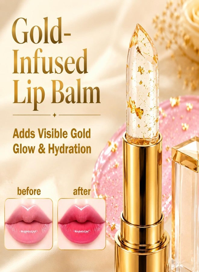 MinFei Color Changing Lipstick, PH Lipstick Color Changing, PH Adjusting Lip stick, Clear Lip Stick That Changes Color, Hydrating & Non-Sticky Formula, Long Lasting Moisturizing Lip Gloss for Women(2PCS) - Image 4