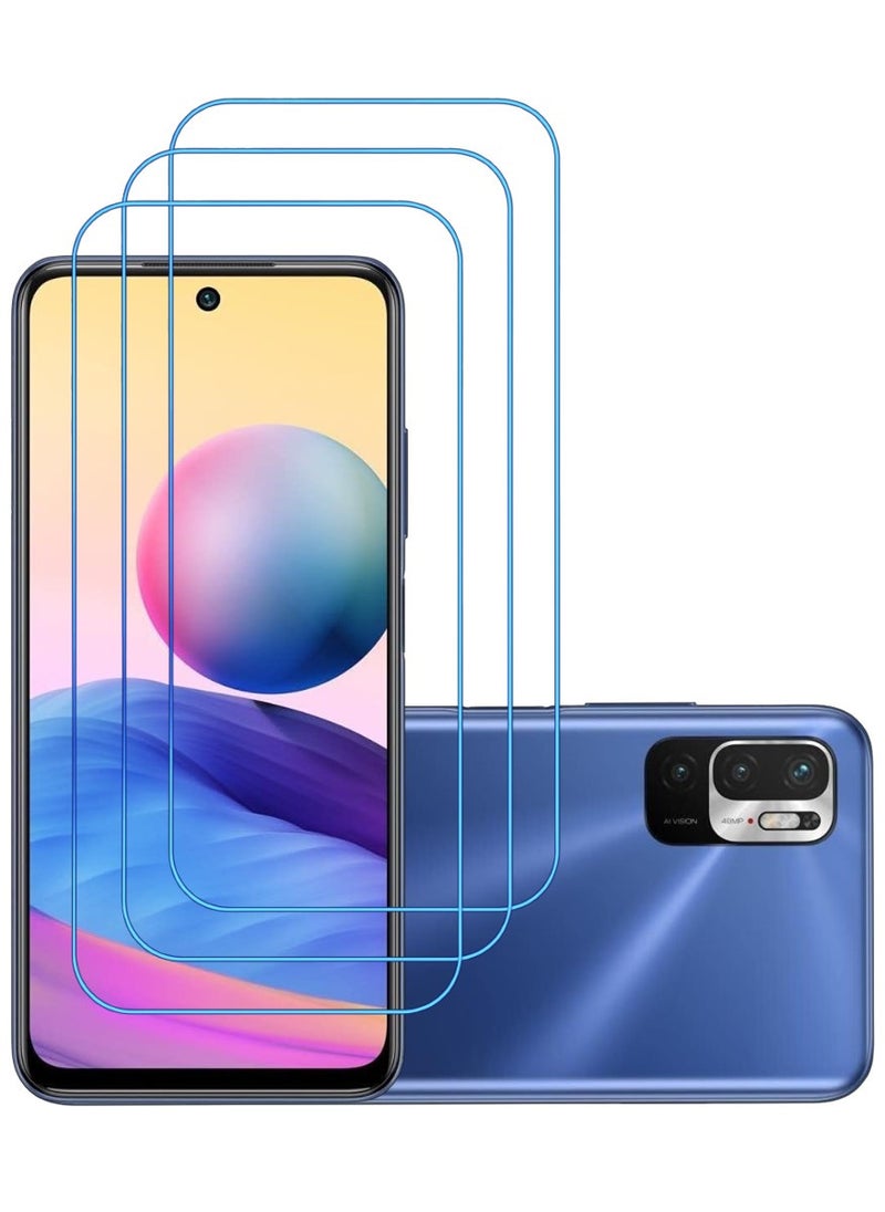 ACLIX 3 Pieces Antistatic ESD Dustproof Premium Quality High Definition Clear Tempered Glass Screen Protector Designed For Xiaomi Redmi Note 10 5G - Image 1